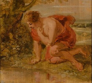 Skizze Narzisse – Peter Paul Rubens