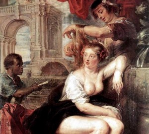Bathseba am Brunnen, Peter Paul Rubens, 1635