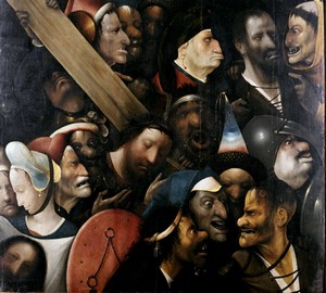 “Das Kreuz tragen”, Jerome Bosch – Beschreibung des Gemäldes