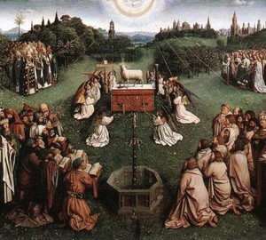 Die Anbetung des Lammes, Jan van Eyck, 1432